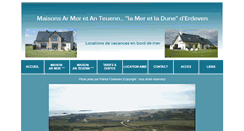 Desktop Screenshot of erdeven-location.fr